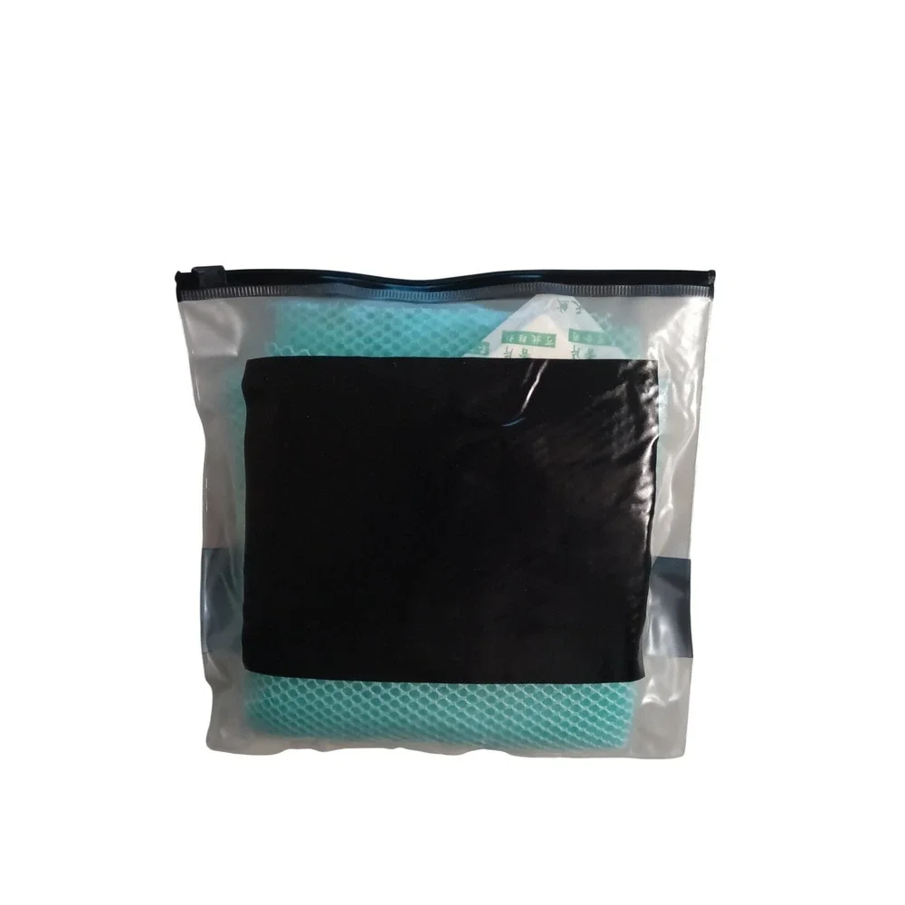 African Bath Sponge Exfoliating Net Teal Turquoise Body‎ Scrubber Long
